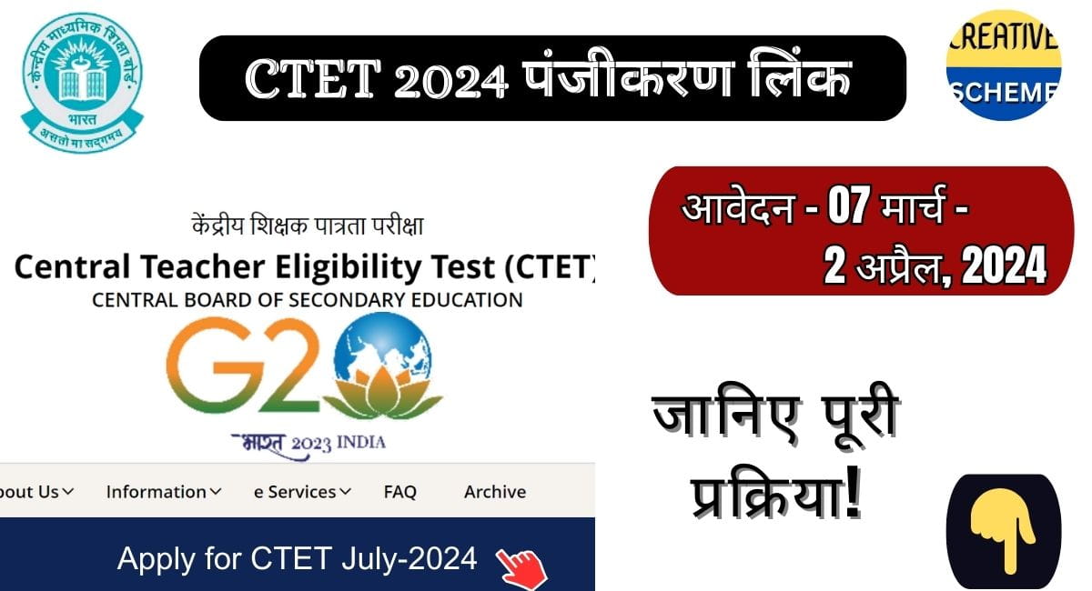 CTET 2024 Registration Link